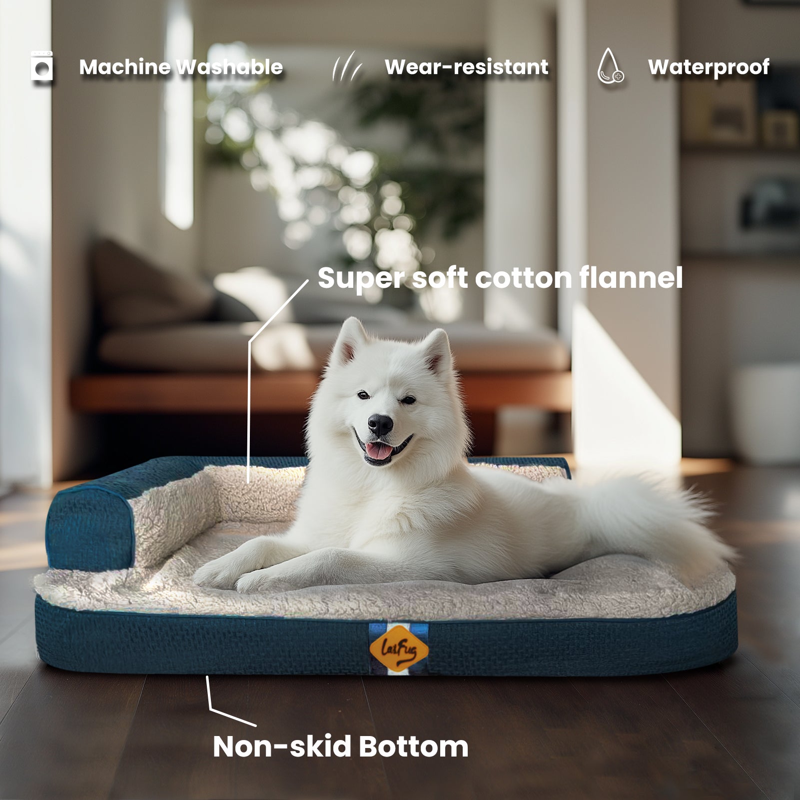 LaiFug 220 Two-sided Dog Bed