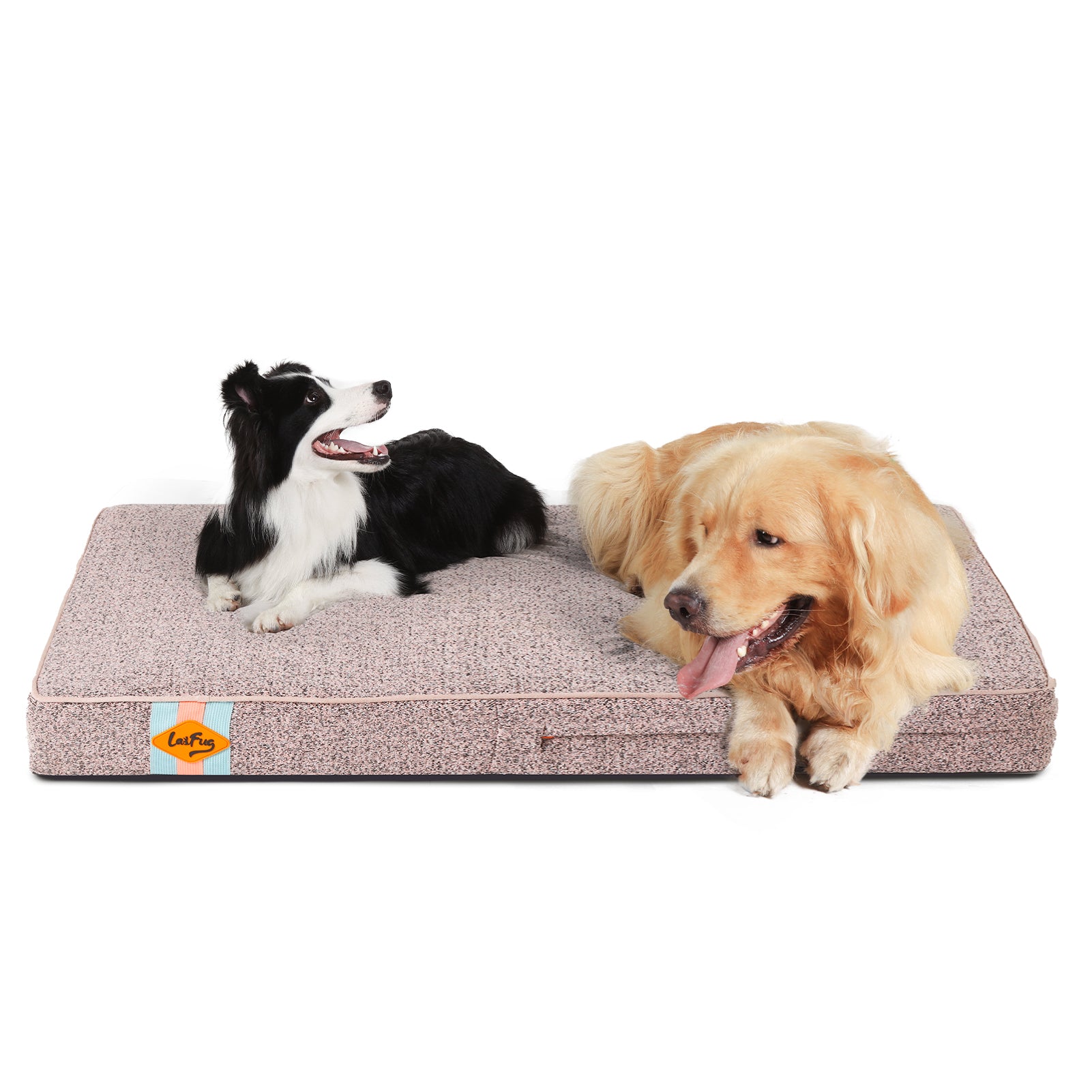 LaiFug 318 Flat Orthopedic Memory Foam Dog Bed