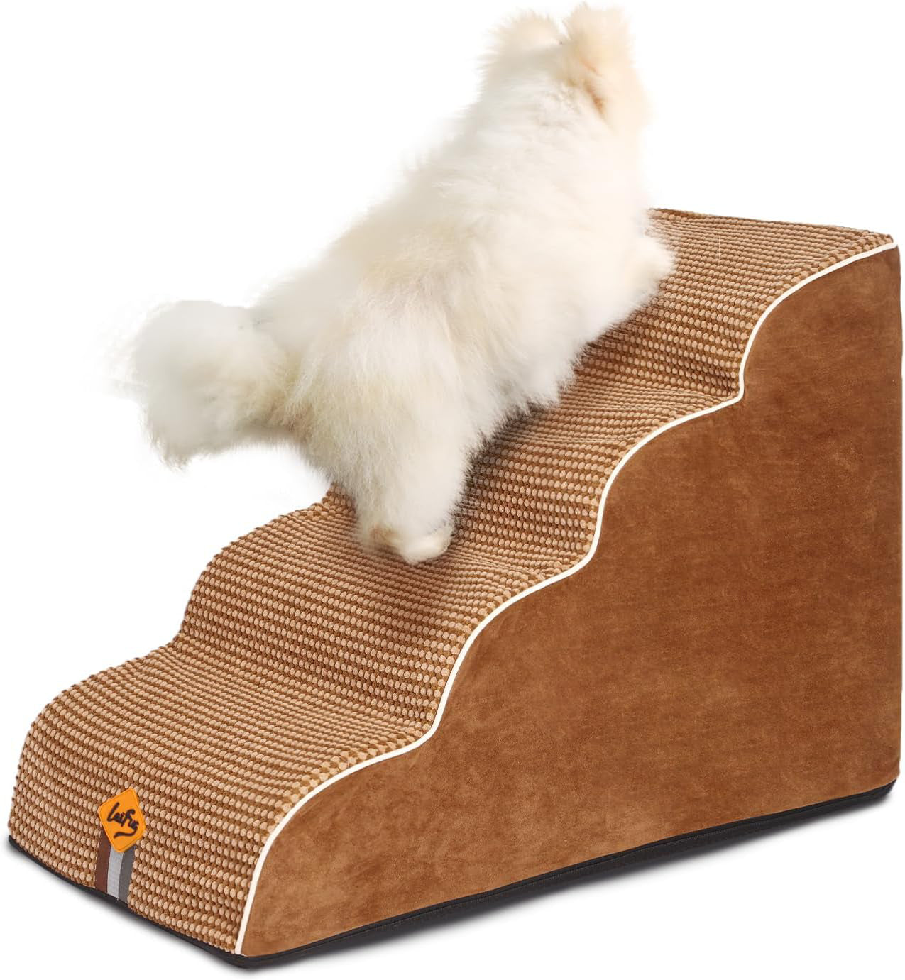 Laifug 2-4 Step Pet Stairs – Orthopedic Joint Support & Non-Slip