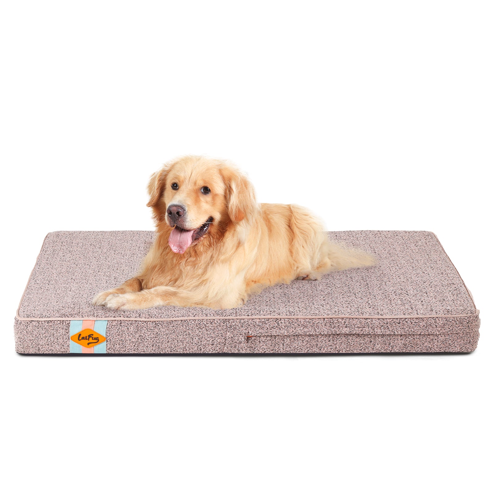 LaiFug 318 Flat Orthopedic Memory Foam Dog Bed
