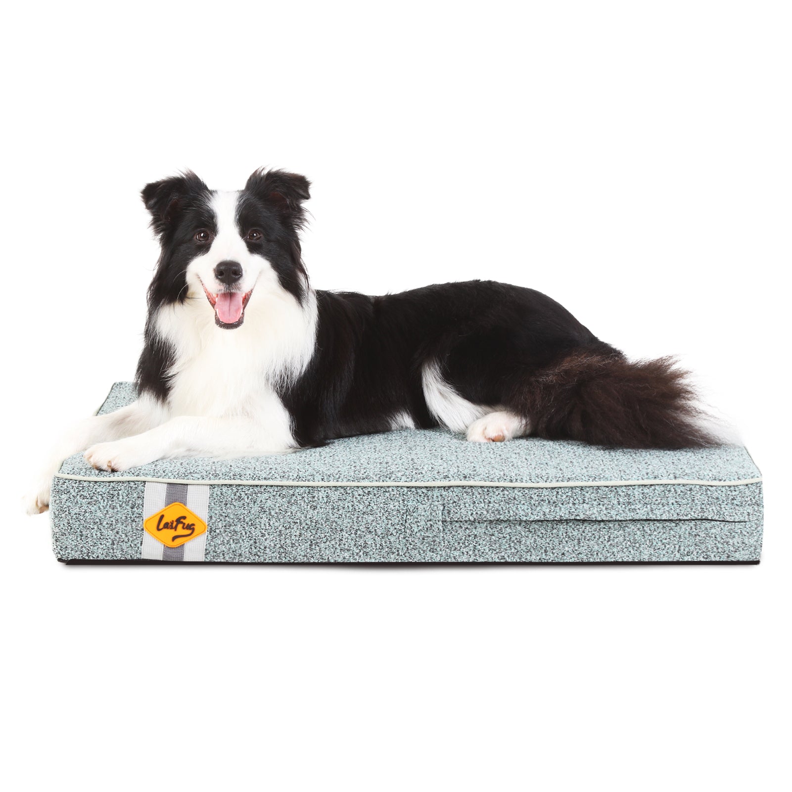 LaiFug 318 Flat Orthopedic Memory Foam Dog Bed