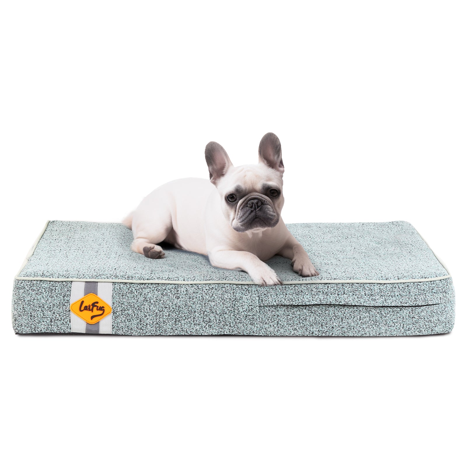 LaiFug 318 Flat Orthopedic Memory Foam Dog Bed
