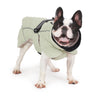 LaiFug Green Stand Collar Cloak Dog Winter Coat