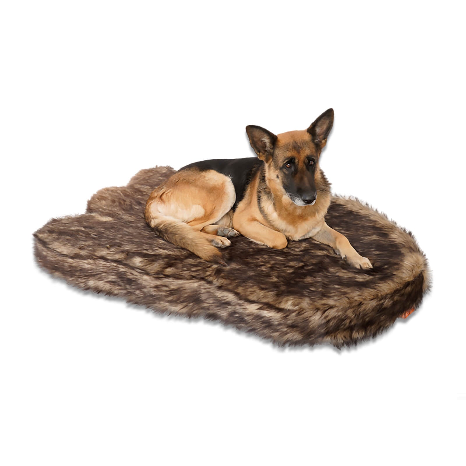 LaiFug 360 Faux Fur Dog Bed Replacement Cover