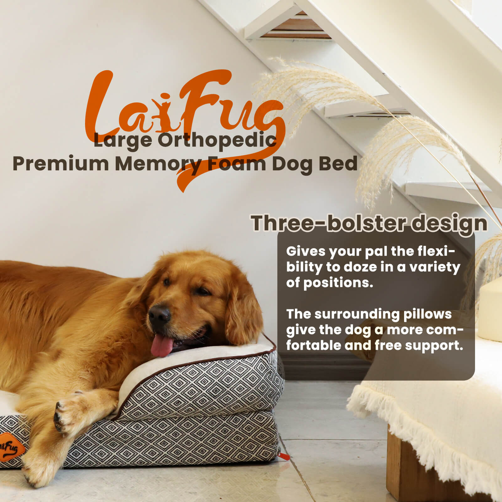 Laifug Plaid Durable Pet Sofa - LaiFug