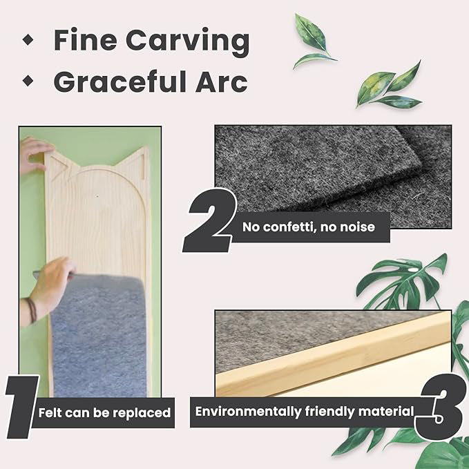 LaiFug Cat Scratching Pad Replacement Felt