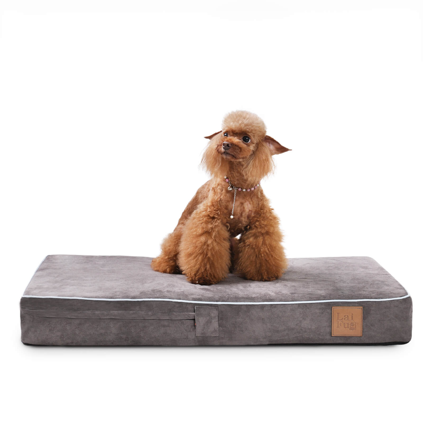LaiFug 318 Flat Orthopedic Memory Foam Dog Bed