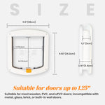 Laifug 4-Way Locking Cat Door – Weatherproof & Silent Flap