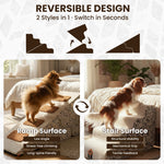 Laifug 2-in-1 Adjustable Pet Stairs – Orthopedic Joint Support
