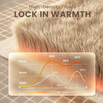 Laifug Premium Fluffy Dog Blanket | Imitation Rabbit Fur | Waterproof Lining | Warm & Furniture Protector | Machine Washable