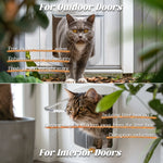 Laifug 4-Way Locking Cat Door – Weatherproof & Silent Flap