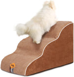 Laifug 2-4 Step Pet Stairs – Orthopedic Joint Support & Non-Slip