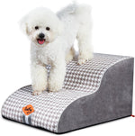 Laifug 2-4 Step Pet Stairs – Orthopedic Joint Support & Non-Slip