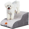 Laifug 2-4 Step Pet Stairs – Orthopedic Joint Support & Non-Slip