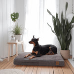 LaiFug 318 Memory Foam Dog Bed, Orthopedic Dog Crate Bed Small-jumbo