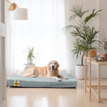 LaiFug 318 Memory Foam Dog Bed, Orthopedic Dog Crate Bed Small-jumbo