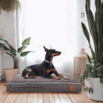 LaiFug 318 Memory Foam Dog Bed, Orthopedic Dog Crate Bed Small-jumbo