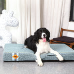 LaiFug 318 Memory Foam Dog Bed, Orthopedic Dog Crate Bed Small-jumbo