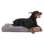 LaiFug 318 Memory Foam Dog Bed, Orthopedic Dog Crate Bed Small-jumbo