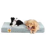 LaiFug 318 Memory Foam Dog Bed, Orthopedic Dog Crate Bed Small-jumbo