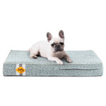 LaiFug 318 Memory Foam Dog Bed, Orthopedic Dog Crate Bed Small-jumbo