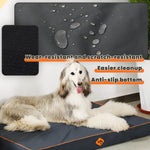 LaiFug Egg-Crate Foam Dog Bed – High-Density Pressure Relief