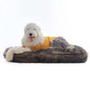 LaiFug 360  Memory Foam Dog Bed – Jumbo Faux Fur Pet Lounger