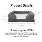 LaiFug 328 Dog Sofa Replacement Cover 38''x30''x9''