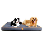 LaiFug Egg-Crate Foam Dog Bed – High-Density Pressure Relief