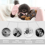 LaiFug Hidden Squirrel Plush Dog Toy – Interactive Hide and Seek Puzzle